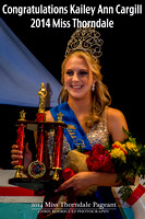 2014 Miss Thorndale Pageant